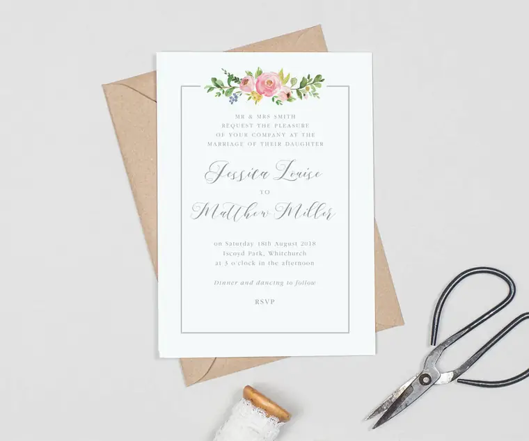 Armando las Invitaciones de Boda