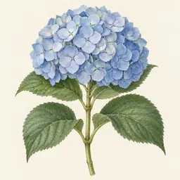 Hortensia (ilustración)