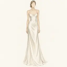 Slip dress o vestido lencero (ilustración)