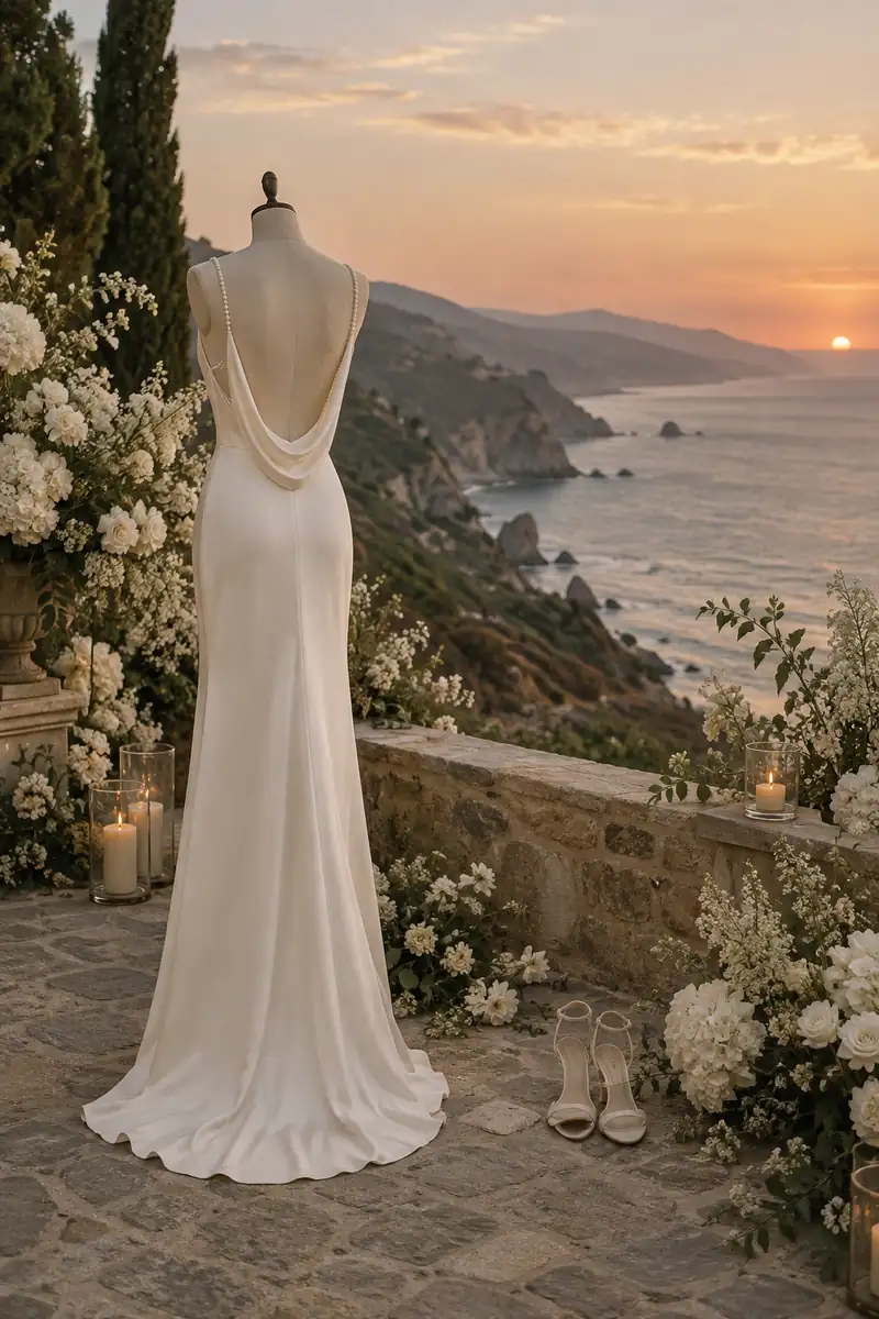 Ilustración del estilo de la boda