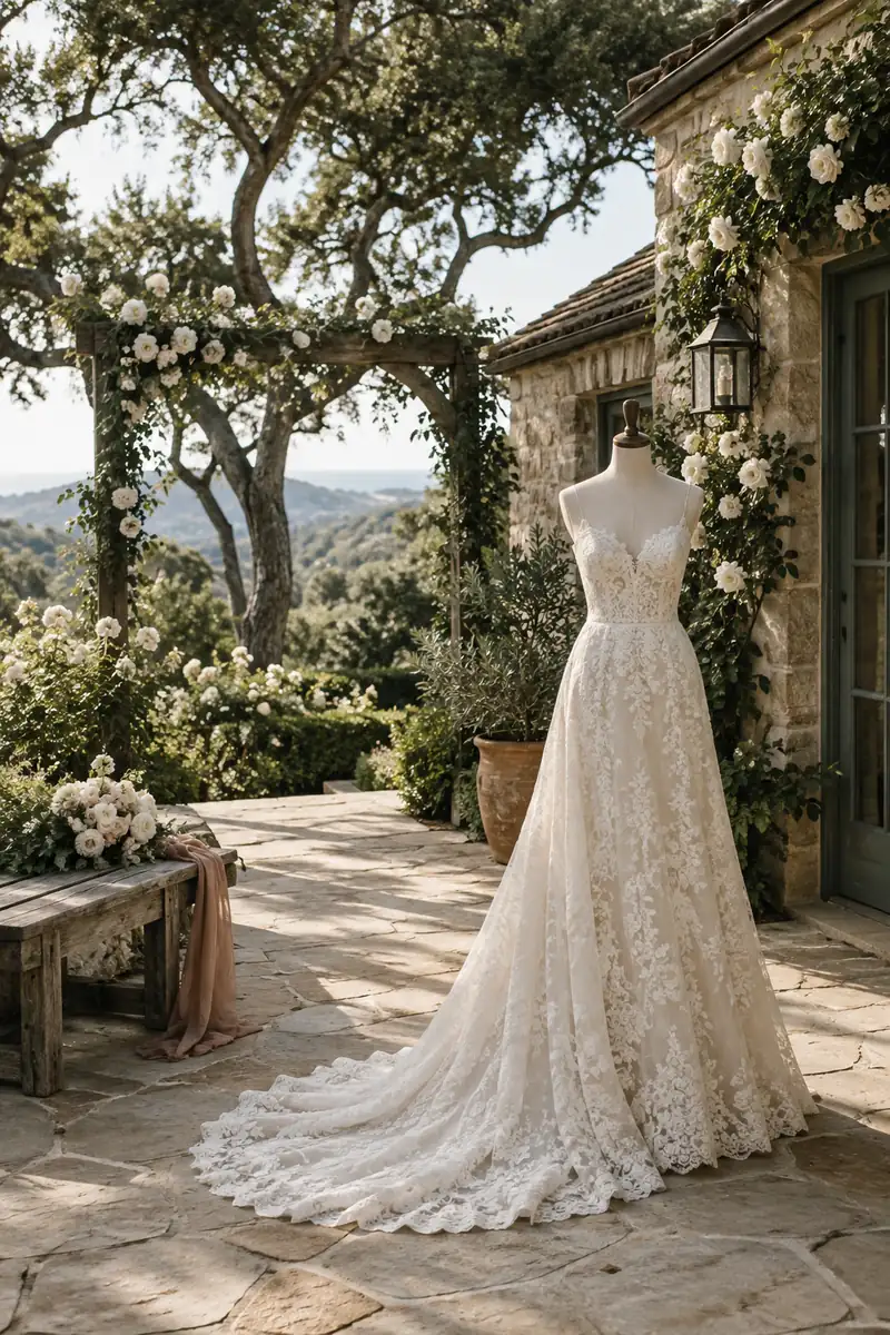 Ilustración del estilo de la boda